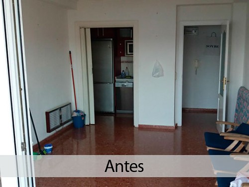 Before and after a flat in Arenal imagen 10