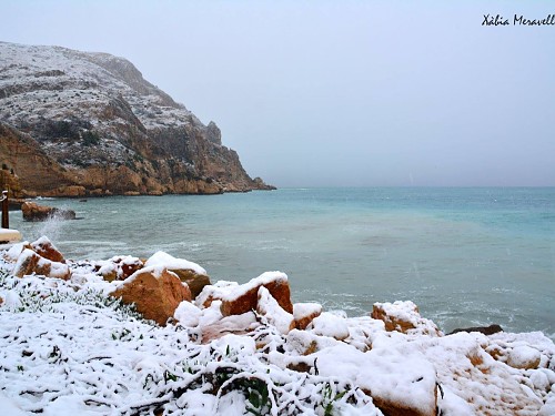 Photos for the indelible memory of the snowfall in Jávea imagen 7