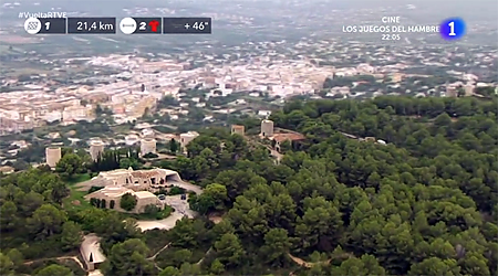 The fantastic images of Jávea from the helicopter of La Vuelta cyclist to Spain imagen 4