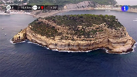 The fantastic images of Jávea from the helicopter of La Vuelta cyclist to Spain imagen 10