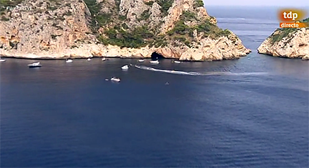 The fantastic images of Jávea from the helicopter of La Vuelta cyclist to Spain imagen 12