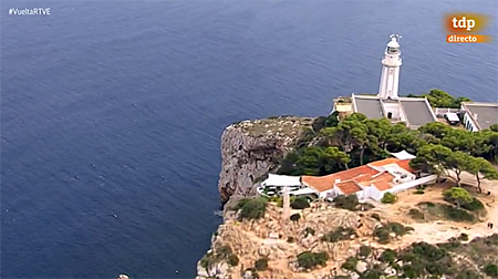 The fantastic images of Jávea from the helicopter of La Vuelta cyclist to Spain imagen 14