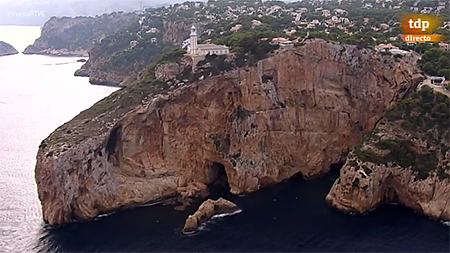 The fantastic images of Jávea from the helicopter of La Vuelta cyclist to Spain imagen 15