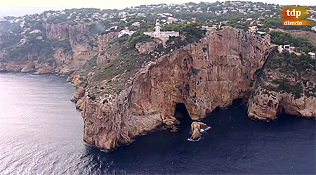 The fantastic images of Jávea from the helicopter of La Vuelta cyclist to Spain imagen 16