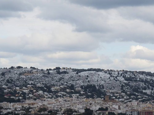 Photos for the indelible memory of the snowfall in Jávea imagen 12