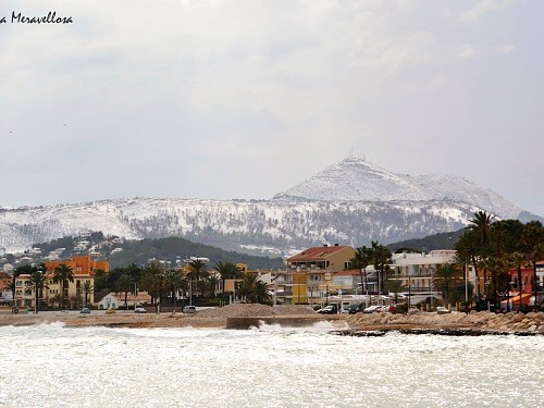 Fotos para el recuerdo imborrable de la nevada en Jávea imagen 17