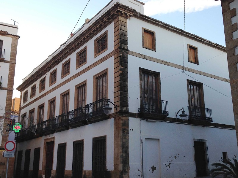 Historical styles of construction in the center of Jávea